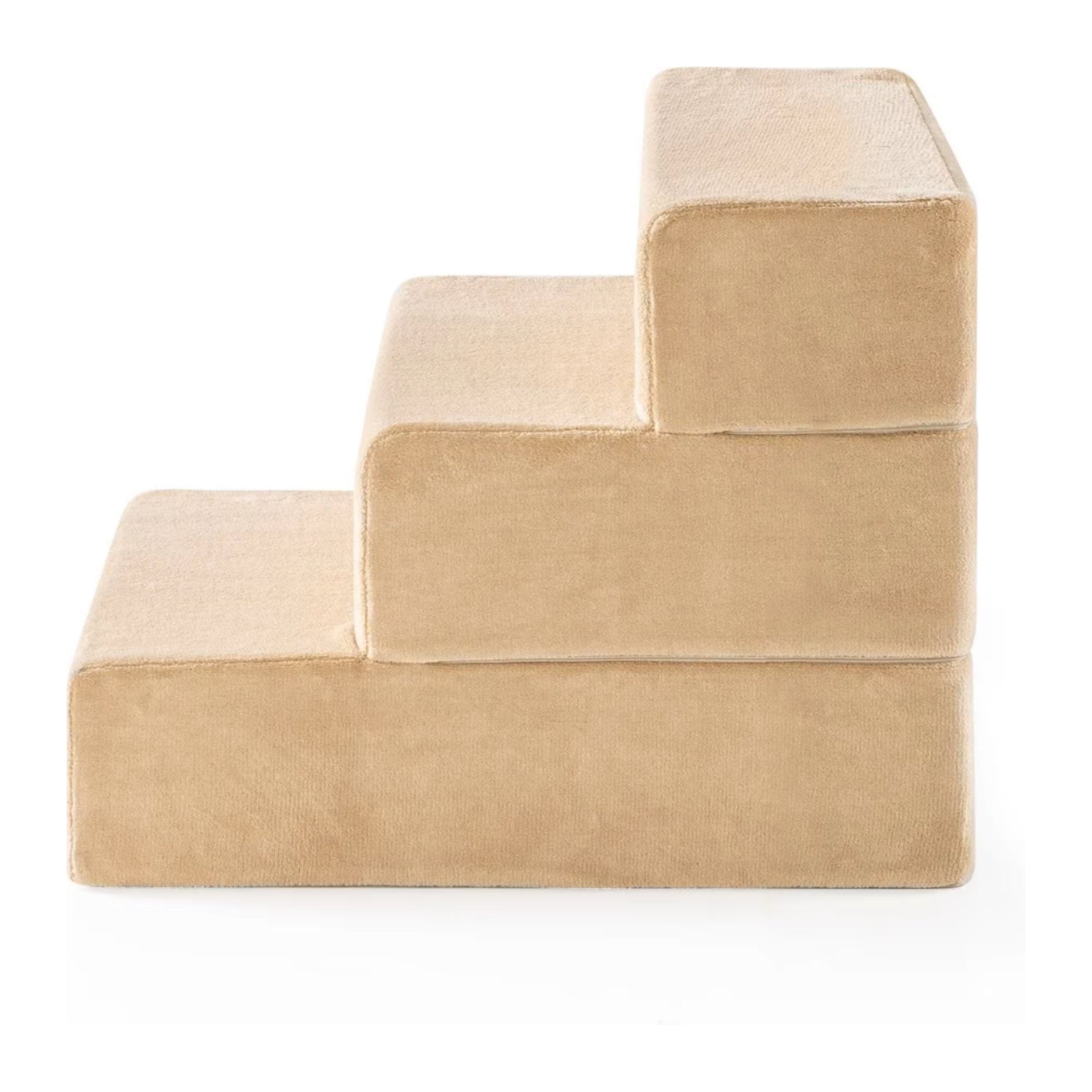 Foam 13”-24” Comfort Pet Stairs, Cream