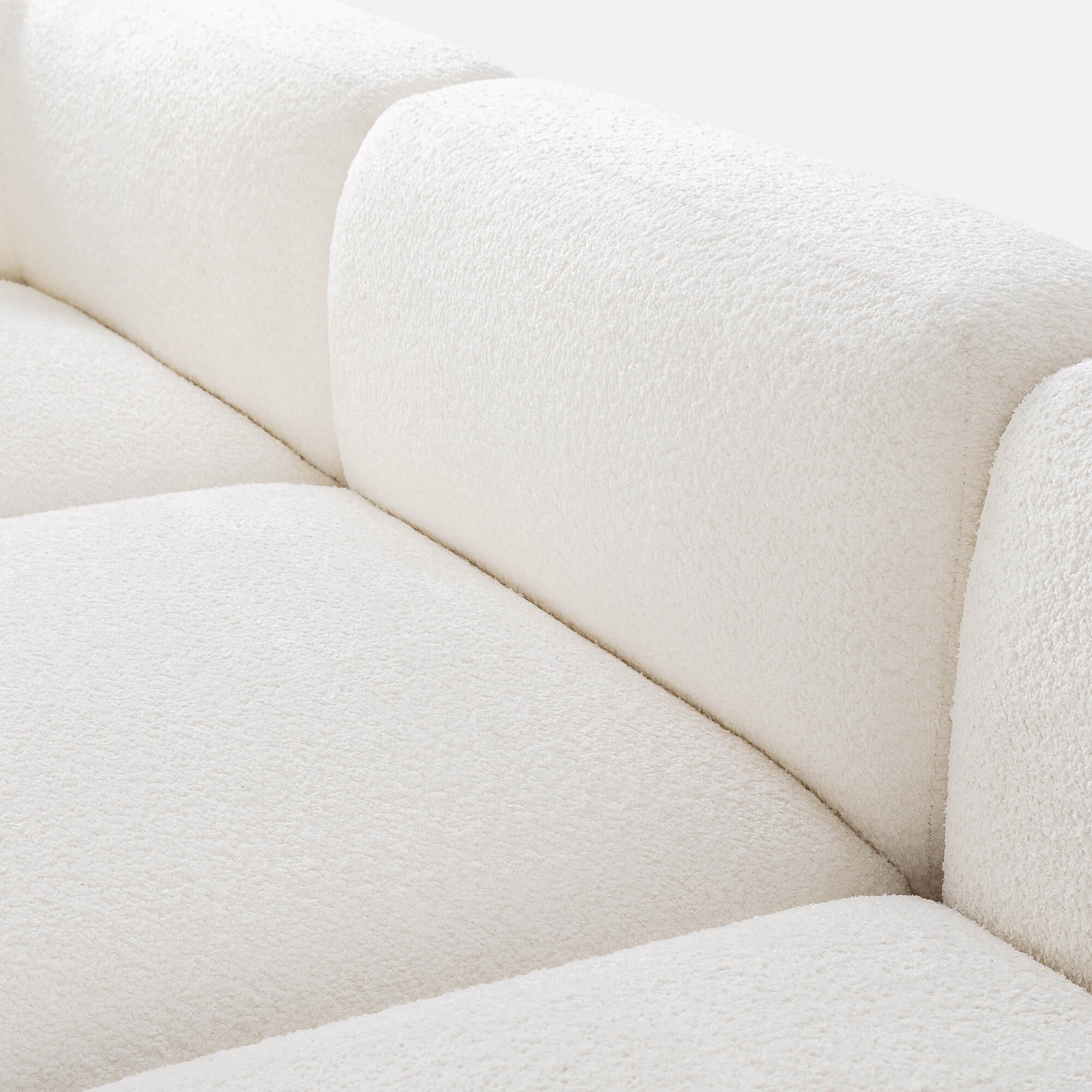 luca reversible sofa in boucle