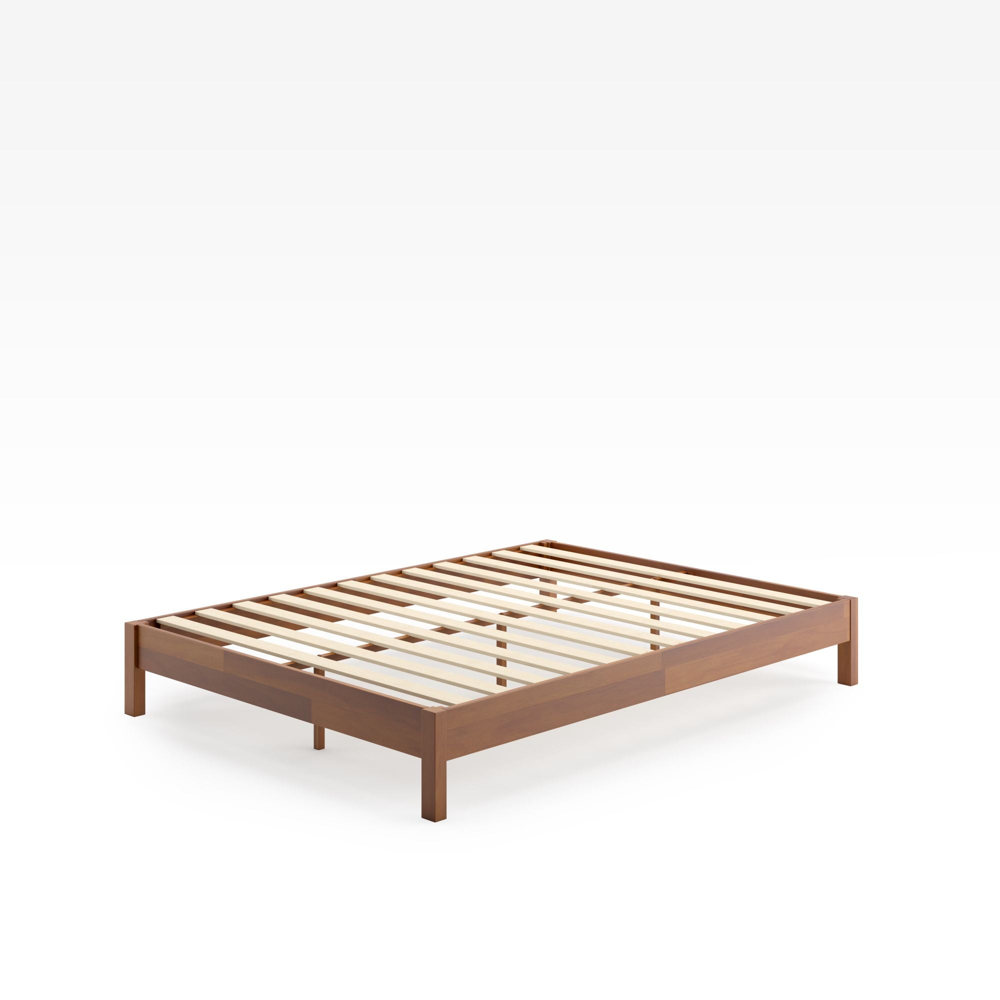 Wen Wood Deluxe Platform Bed Frame