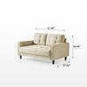 Benton Loveseat Beige