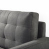 Benton Mid-Century Sofa dark Grey