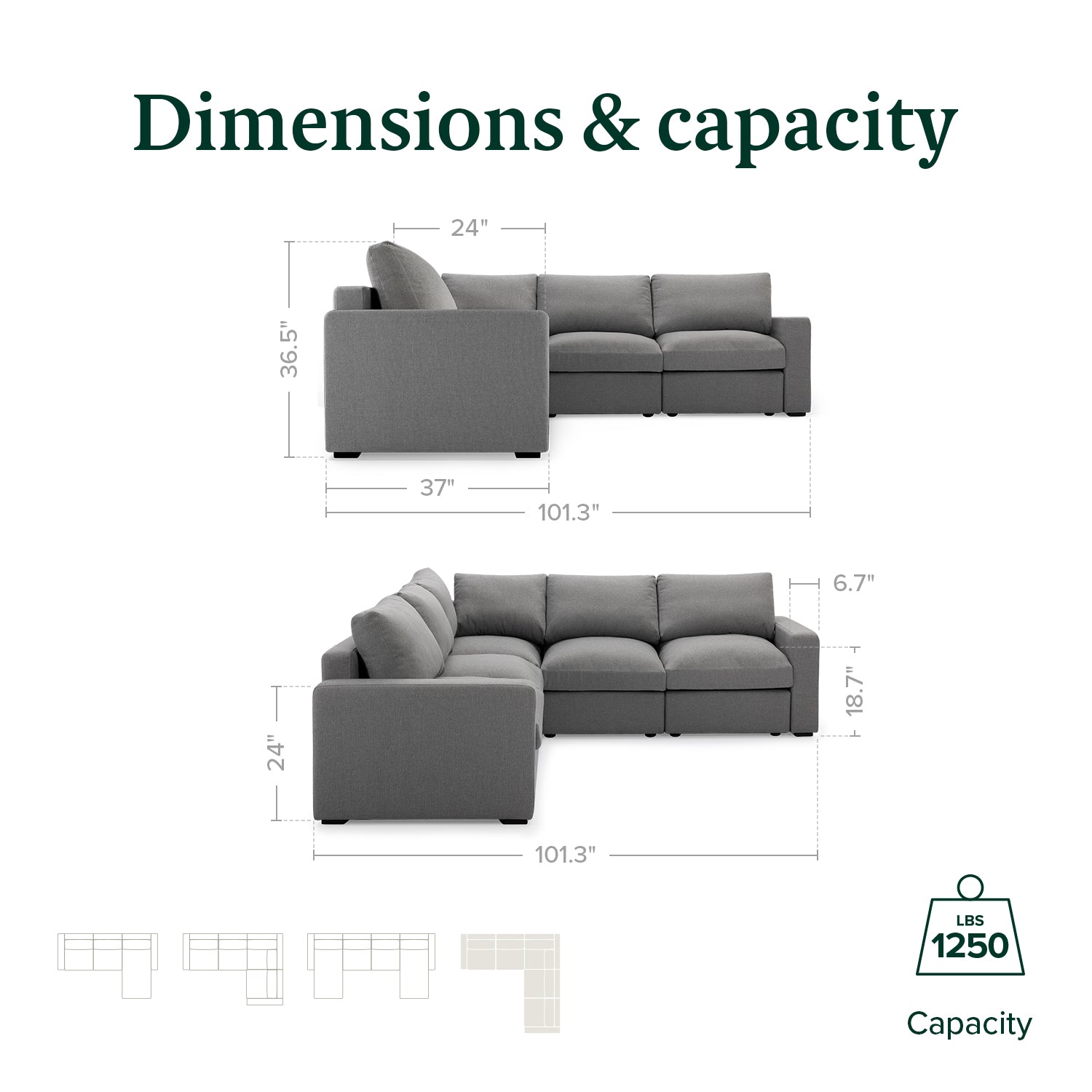 Jamison L-Shaped Sectional Sofa