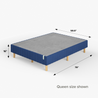 2019 GOOD DESIGN™ Award Winner - Justina Metal Mattress Foundation 16 inch queen size shown