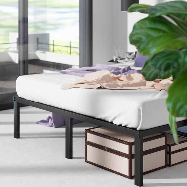 Yelena Metal Platform Bed Frame